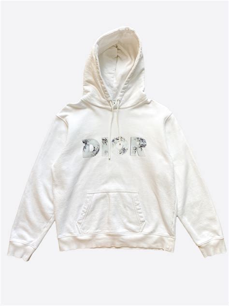 Dior Daniel Arsham White Logo Hoodie – Savonches